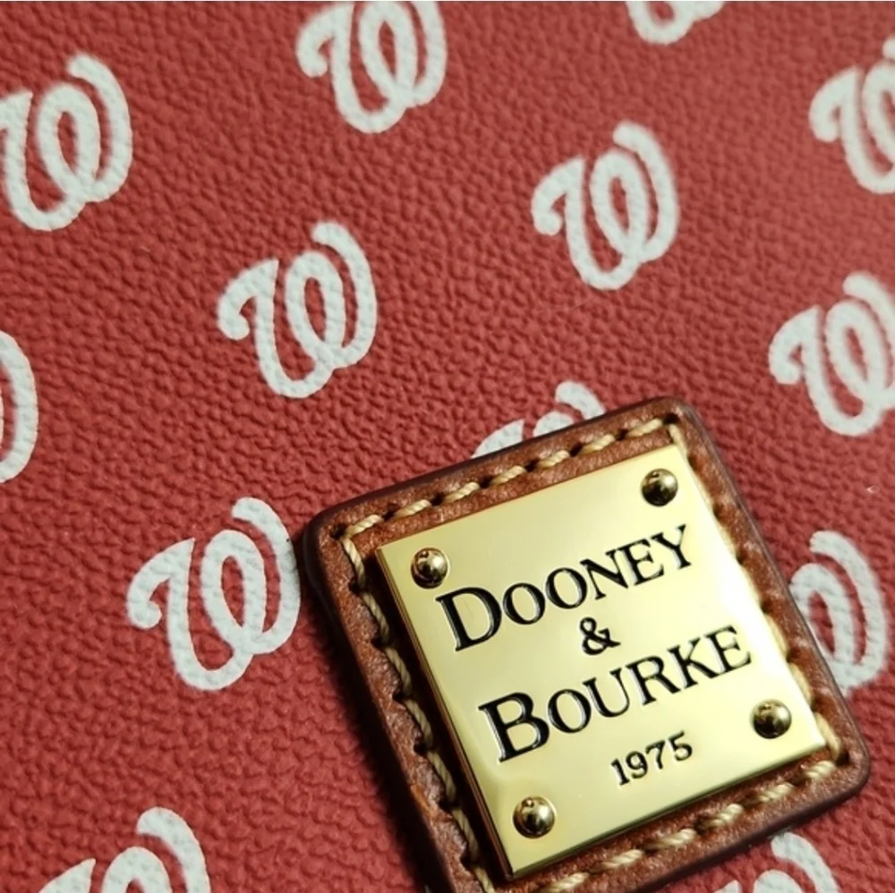 Dooney & Bourke NWTs MLB Washington Nationals Zip Crossbody